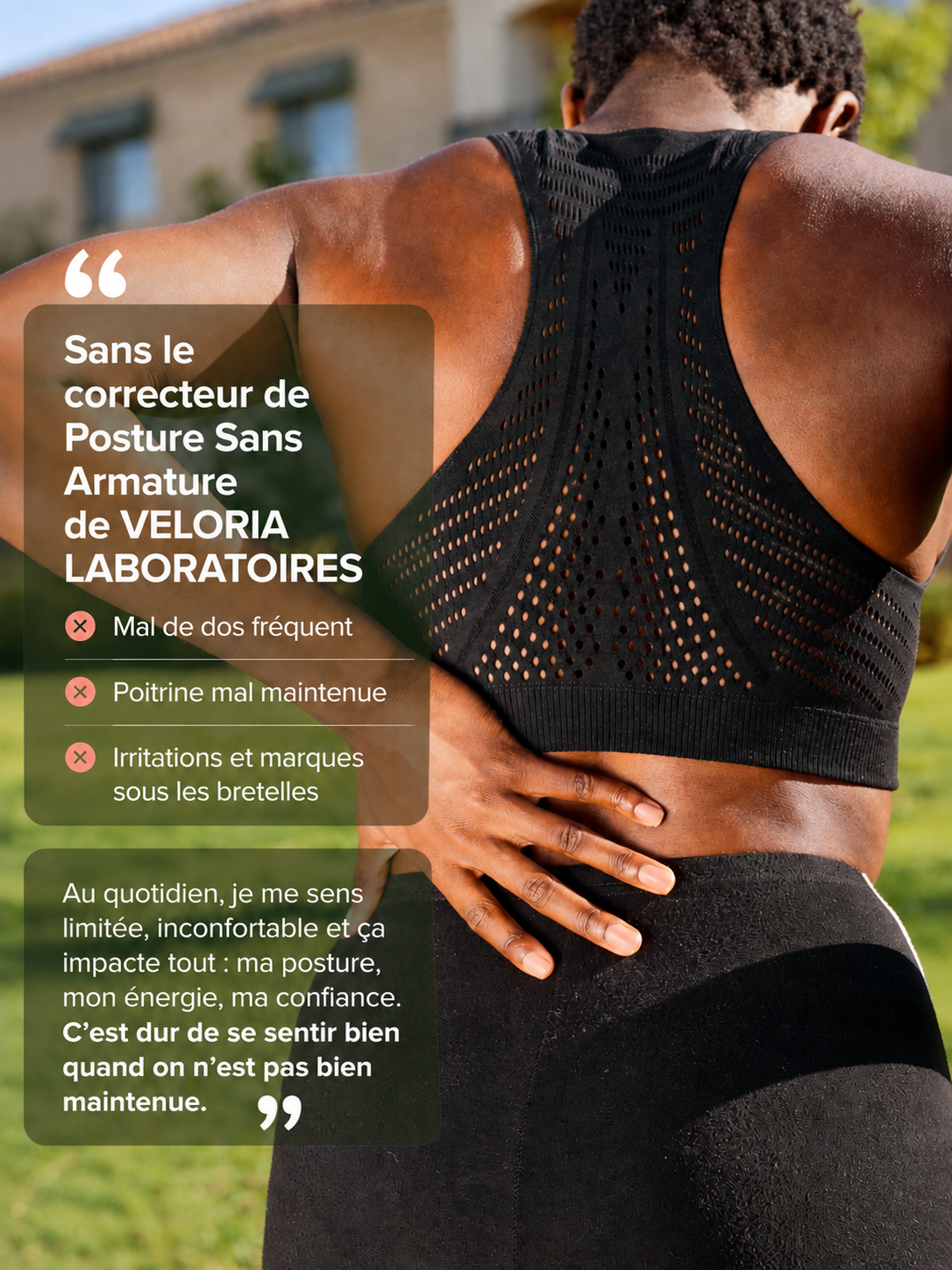 BackEase™ Essential — Soutien-Gorge Correcteur de Posture Sans Armature