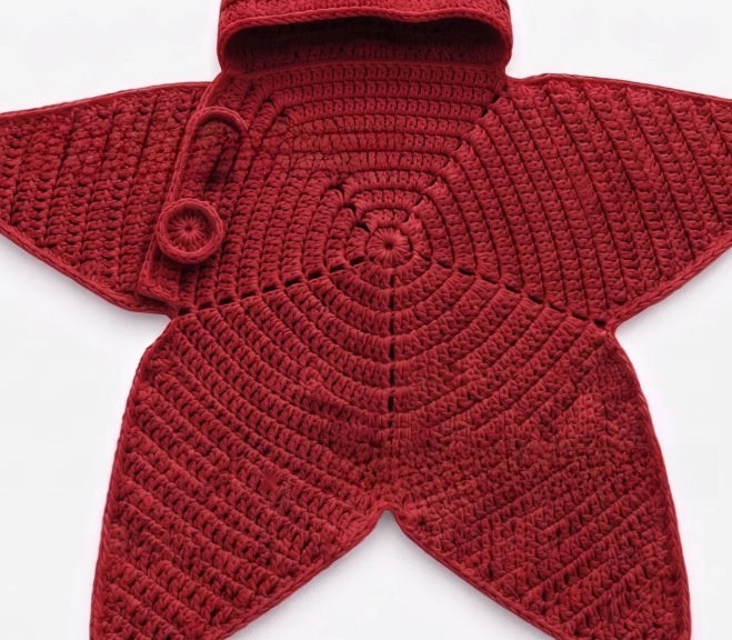Cocon Étoile Tricoté pour Bébé