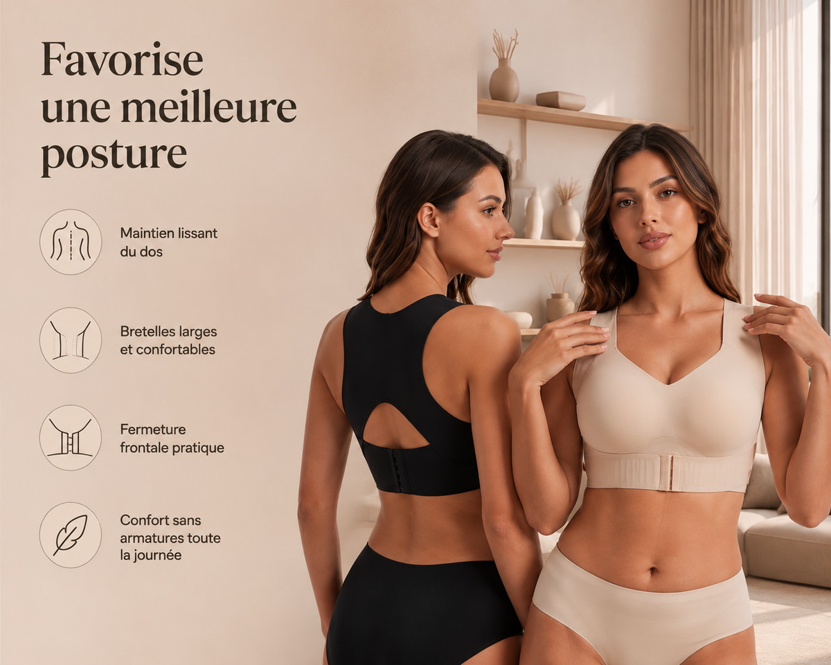 Brassière Sans Armature Correctrice de Posture