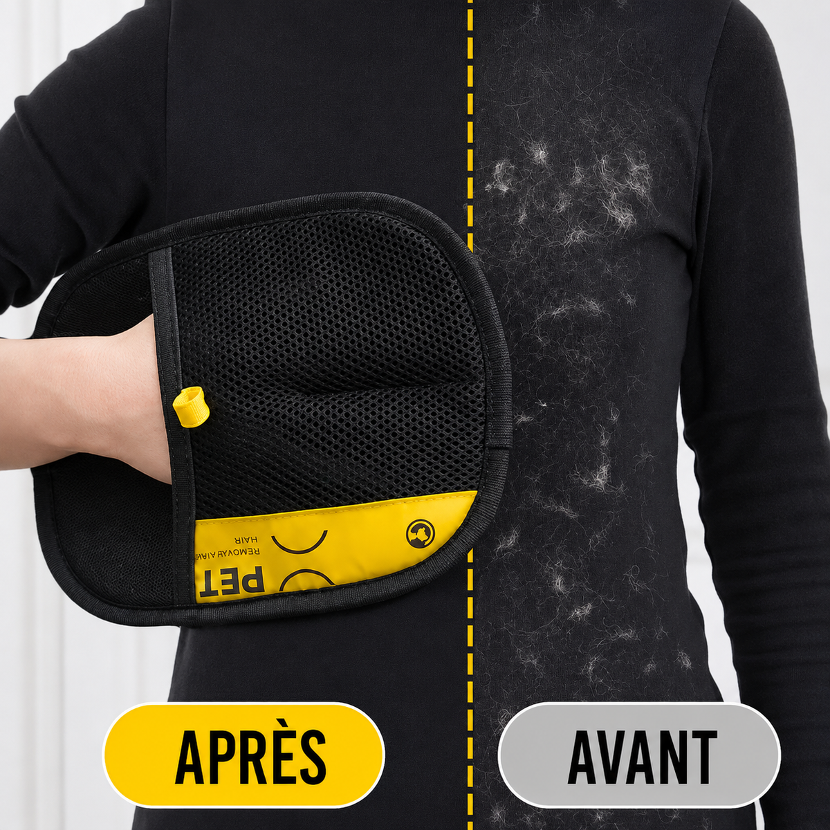 CHATNET – Gant Anti-Poils Électrostatique pour Chat