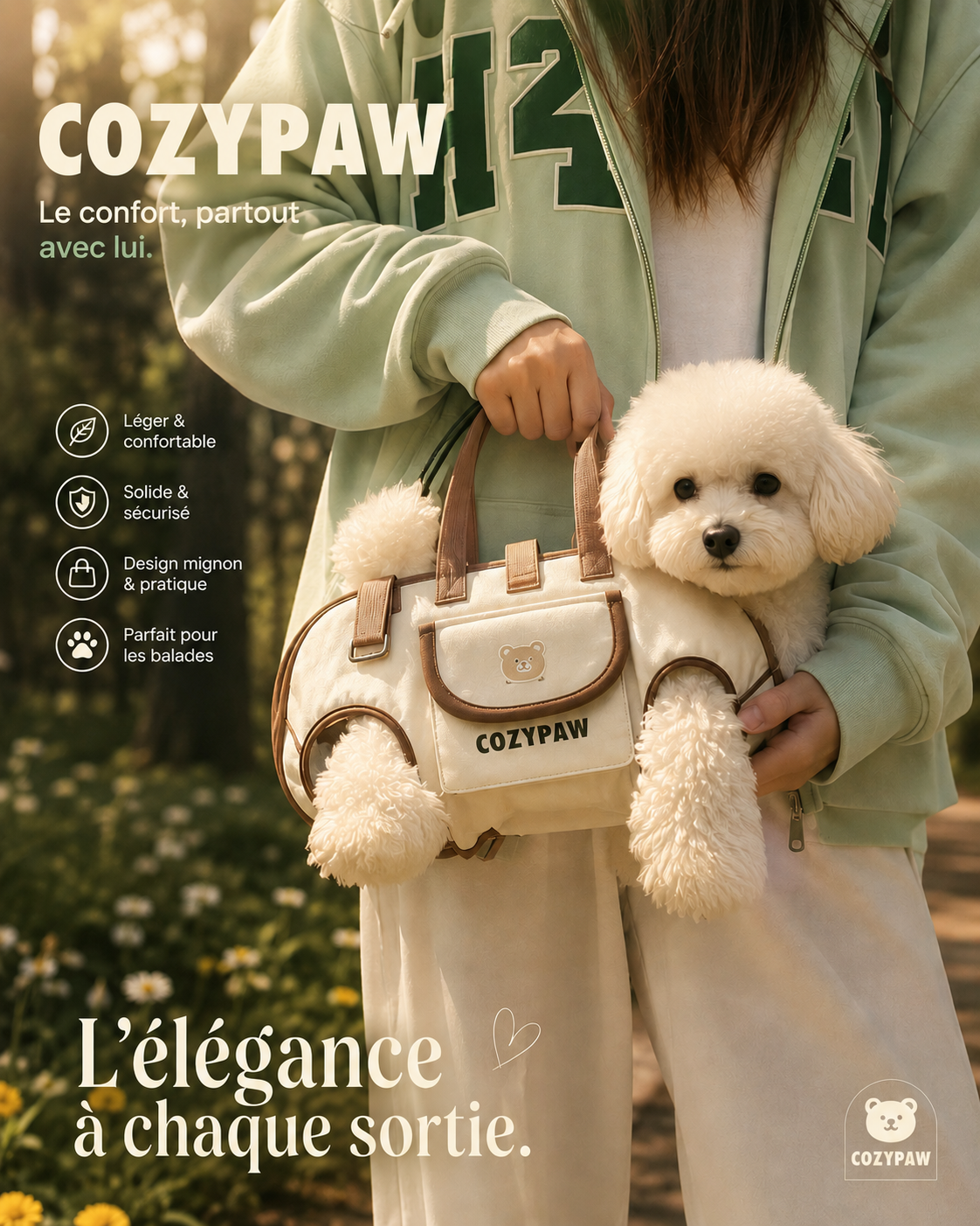 Sac à Dos de Transport Respirant pour Chien/Chat - Multi-Tailles