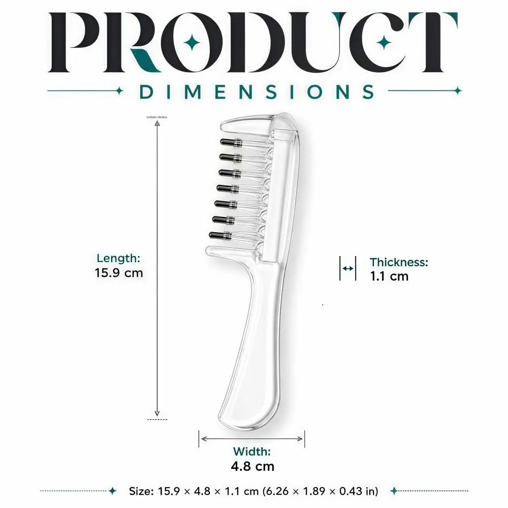 Peigne Masseur Crânien Applicateur d'Huiles Essentielles