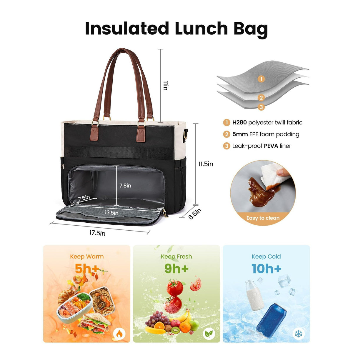 Le Sac Isotherme Chic pour Repas & Essentiels du Quotidien