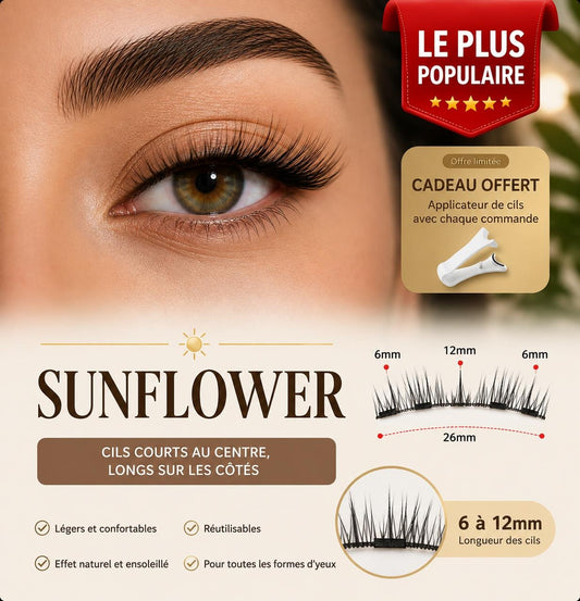 CILÉA™ Cils Magnétiques Réutilisables – Sans Colle, Pose en 10 Secondes